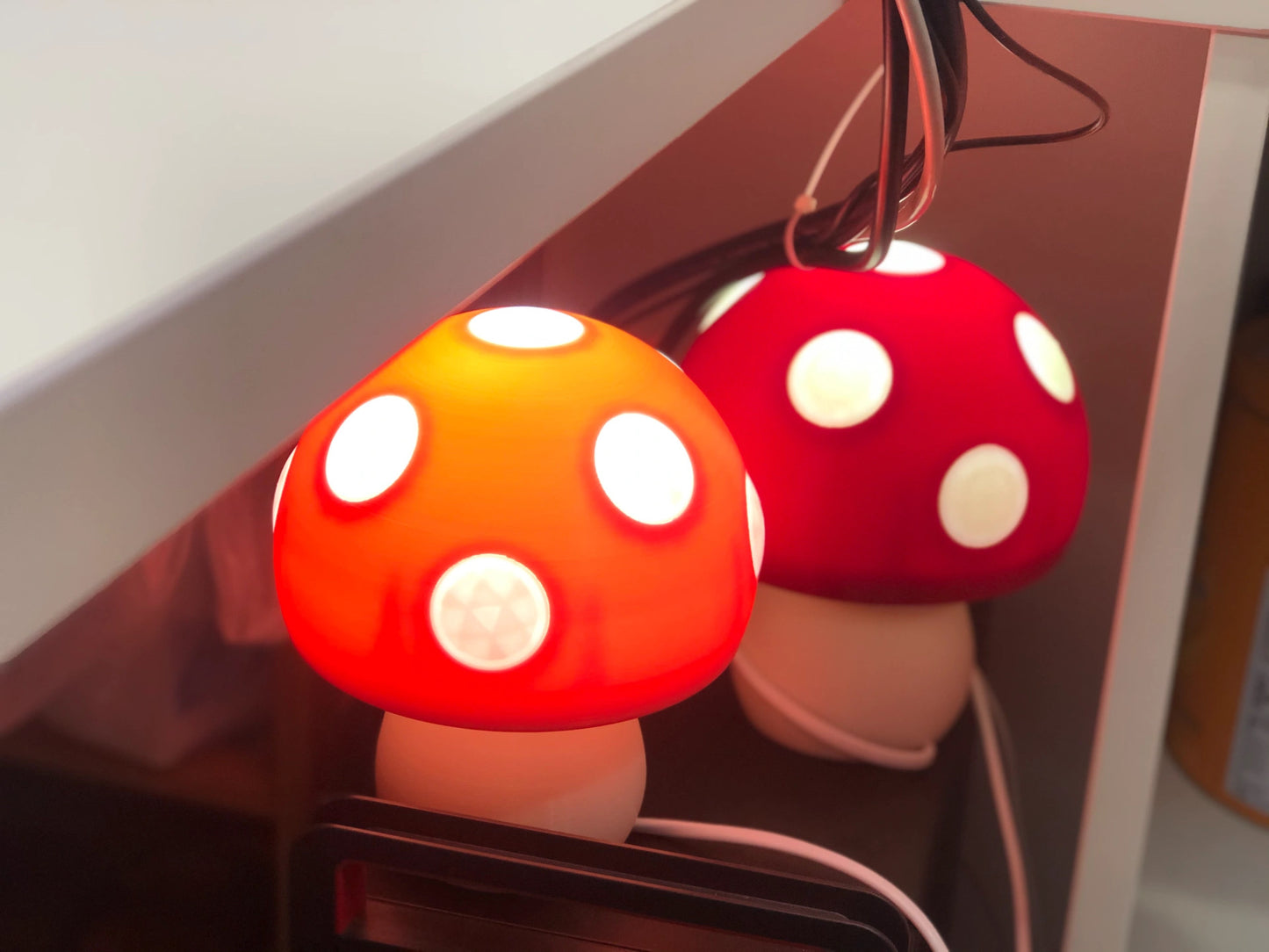 Mushroom Lamp printed